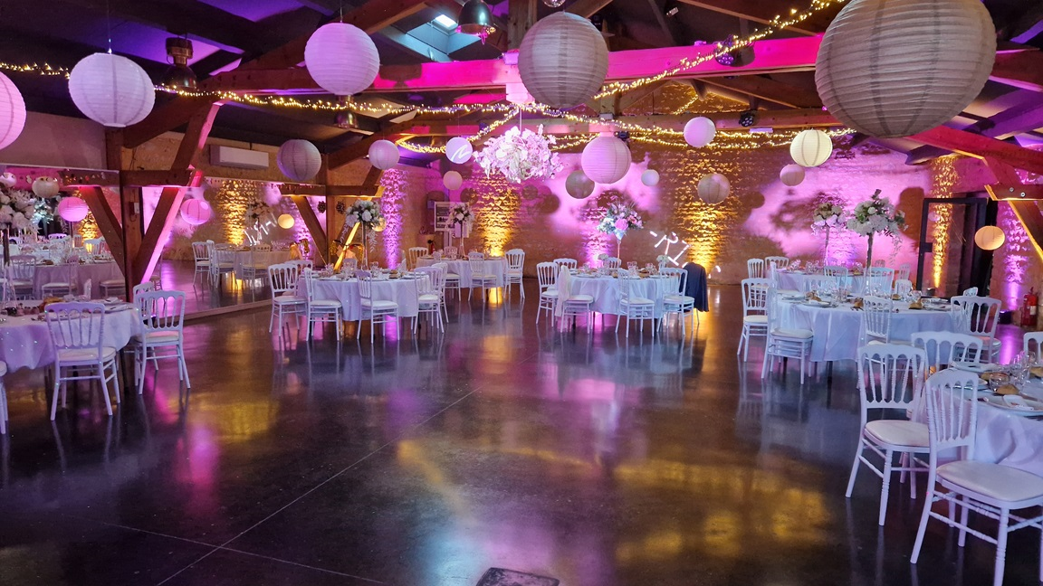 Option « éclairage décoratif de la salle »