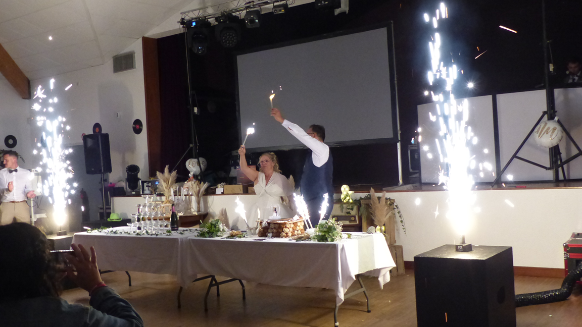 Option « gerbe(s) de scène »