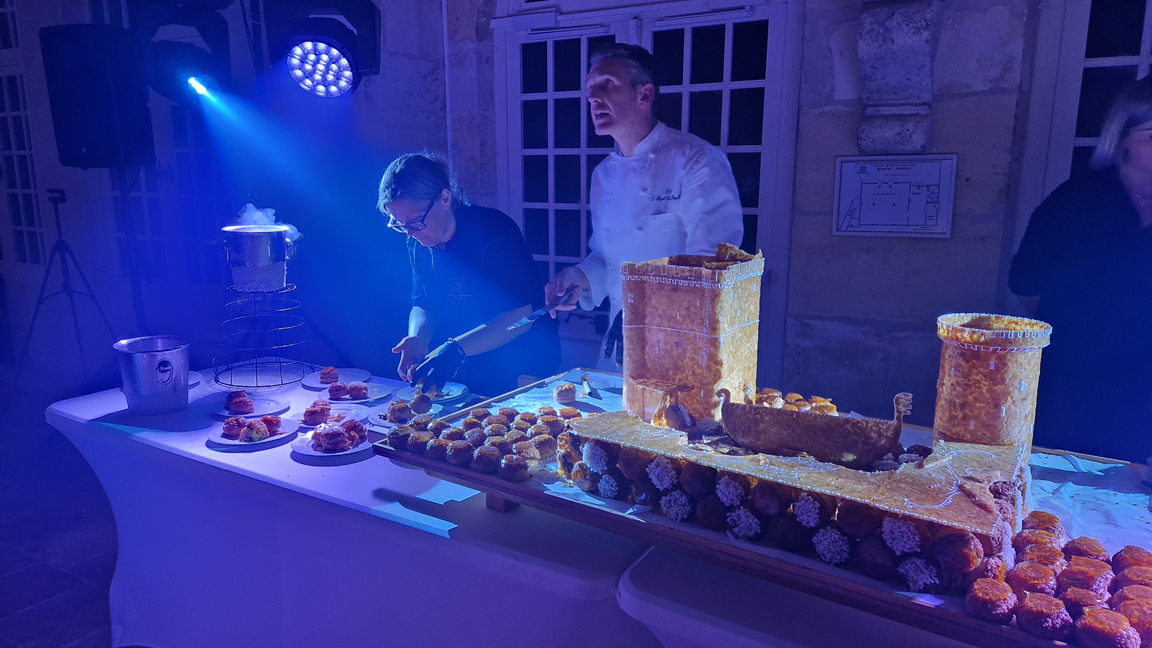 Option « projecteur de confettis »